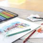Карандаши цветные акварельные художественные FABER-CASTELL Albrecht Durer, 24 цвета, металлическая коробка, 117524