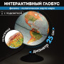 Глобус физический/политический GLOBEN Классик Евро, диаметр 250 мм, рельефный, с подсветкой, Ке022500195