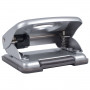 Дырокол металлический BRAUBERG Metallic, до 20 листов, серебристый, 224339