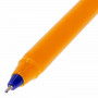 Ручка шариковая масляная BRAUBERG Extra Glide Orange, СИНЯЯ, трехгранная, узел 0,7 мм, линия письма 0,35 мм, 142925