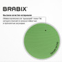 Кресло BRABIX Fly MG-396W, с подлокотниками, пластик белый, сетка, салатовое, 532403, MG-396W_532403