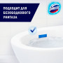 Освежитель/очиститель для унитаза/писсуара КОМПЛЕКТ 3 шт. х 10 г DOMESTOS Attax, Морская Свежесть, стикер