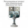 Стеллаж металлический BRABIX MS Plus-200/30-5, 2000х1000х300 мм, 5 полок, регулируемые опоры, 291108, S241BR163502