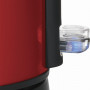Чайник BOSCH TWK7804, 1,7 л, 2200 Вт, закрытый нагревательный элемент, нержавеющая сталь, красный