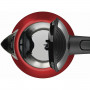 Чайник BOSCH TWK7804, 1,7 л, 2200 Вт, закрытый нагревательный элемент, нержавеющая сталь, красный
