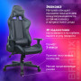 Кресло компьютерное BRABIX GT Carbon GM-115, две подушки, экокожа, черное, 531932