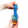 Слайм (лизун) Slime Ninja, 2 в 1, синий, желтый, 130 г, ВОЛШЕБНЫЙ МИР, S130-1