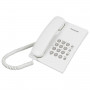 Телефон PANASONIC KX-TS2350RUW, белый, повторный набор, тональный/импульсный режим