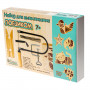 Набор для выпиливания лобзиком (лобзик, выпиловочный столик, 5 фанерок), 15x21см, Десятое королевство, 01795