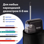 Точилка электрическая BRAUBERG Black Jack, питание от 4 батареек АА, дополнительное сменное лезвие, 228424