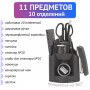 Канцелярский набор STAFF Минидеск, 11 предметов, вращающаяся конструкция, 230742