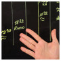 Маркер меловой EDDING 4095, 2-3 мм, ЖЕЛТЫЙ, сухостираемый, для гладких поверхностей, E-4095/65