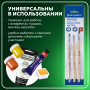 Кисти BRAUBERG, набор 3 шт. (беличья круглая № 3, пони круглая № 4, из щетины плоская № 6), блистер, 200224