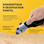 Нож универсальный мощный BRAUBERG Professional, 4 лезвия в комплекте, автофиксатор, металл, 237160