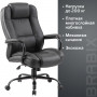 Кресло офисное BRABIX PREMIUM Heavy Duty HD-002, усиленное, НАГРУЗКА до 200 кг, экокожа, 531829