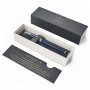 Ручка перьевая PARKER IM Core Matte Blue CT, корпус темно-синий лак, хромированные детали, синяя, 1931647