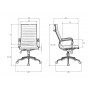  Офисное кресло для руководителей DOBRIN CLARK SIMPLE (чёрный)